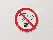 Знак Запрещается курить (арт. ЕК1)